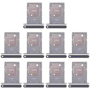 For Samsung Galaxy M35 5G SM-M356B 10pcs Original SIM + SIM / Micro SD Card Tray (Grey)