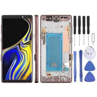 For Samsung Galaxy Note9 SM-N960F 6.33 inch TFT LCD Screen Digitizer Full Assembly with Frame (Gold)