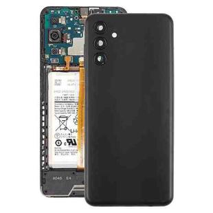 For Samsung Galaxy A04s SM-A047F Back Cover with Camera Lens Cover(Black)
