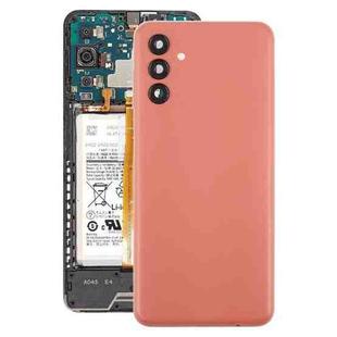 For Samsung Galaxy A04s SM-A047F Back Cover with Camera Lens Cover(Pink)
