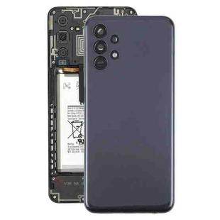 For Samsung Galaxy A13 SM-A135F Back Cover with Camera Lens Cover(Black)