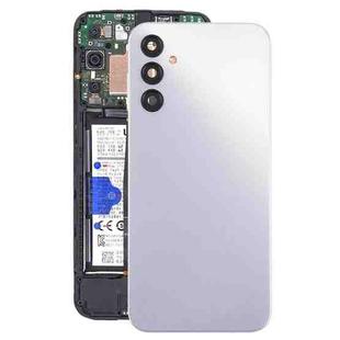 For Samsung Galaxy A14 5G SM-A146B Back Cover with Camera Lens Cover(Silver)