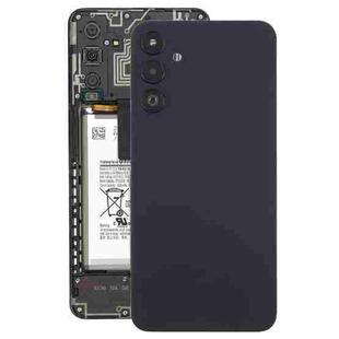 For Samsung Galaxy A15 SM-A155F Back Cover with Camera Lens Cover(Black)
