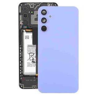 For Samsung Galaxy A34 SM-A346B Back Cover with Camera Lens Cover(Purple)