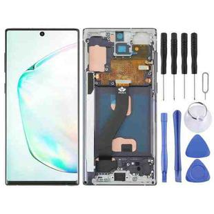 TFT Material LCD Screen for Samsung Galaxy Note10 Digitizer Full Assembly With Frame/Handwriting, Not Supporting Fingerprint Identification