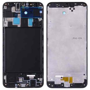 For Galaxy A20 SM-A205F/DS, A205FN, A205GN/DS, A205YN, A205G/DS Front Housing LCD Frame Bezel Plate (Black)