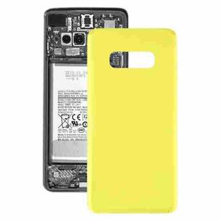 For Galaxy S10e SM-G970F/DS, SM-G970U, SM-G970W Original Battery Back Cover (Yellow)