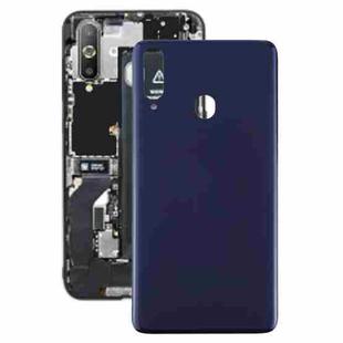For Galaxy M40 Battery Back Cover (Blue)