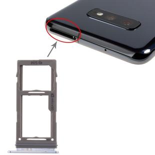 For Samsung Galaxy S10+ / S10 / S10e SIM Card Tray + Micro SD Card Tray (Blue)