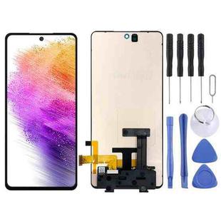 Original Super AMOLED LCD Screen For Samsung Galaxy A73 with Digitizer Full Assembly