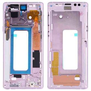 For Samsung Galaxy Note9 SM-N960F/DS, SM-N960U, SM-N9600/DS  Middle Frame Bezel Plate with Side Keys (Purple)