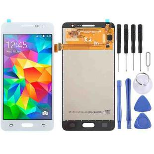 OEM LCD Screen for Galaxy Grand Prime SM-G530F SM-G531F with Digitizer Full Assembly (White)