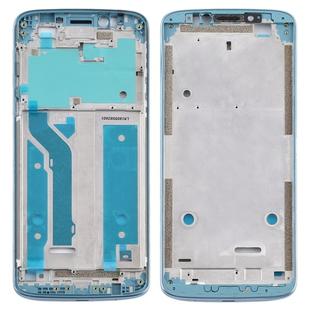 Front Housing LCD Frame Bezel Plate for Motorola Moto E5 Plus (Blue)
