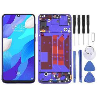 Original OLED LCD Screen for Huawei Nova 5 Pro Digitizer Full Assembly with Frame(Purple)