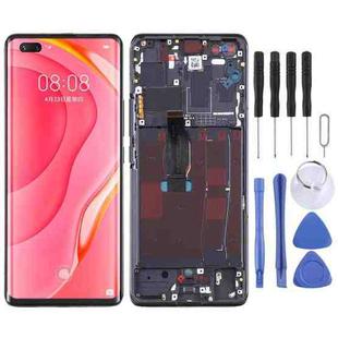 LCD Screen and Digitizer Full Assembly with Frame for Huawei Nova 7 Pro 5G(Black)