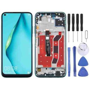 OEM LCD Screen for Huawei P40 Lite Digitizer Full Assembly with Frame（Green)