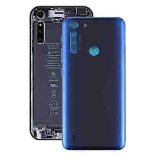 Battery Back Cover for Motorola One Fusion (Blue)