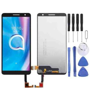 OEM LCD Screen for Alcatel 1B 2020 5002 5002D 5002X 5002H with Digitizer Full Assembly (Black)