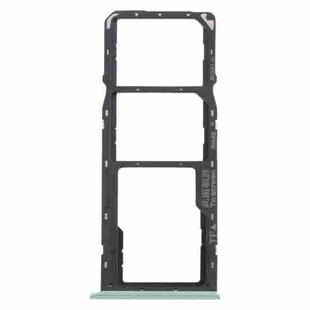 For OPPO Realme C11 RMX2185  SIM Card Tray + SIM Card Tray + Micro SD Card Tray (Green)