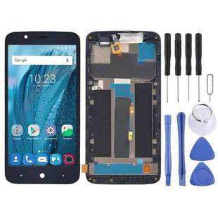 OEM LCD Screen for ZTE Blade A310  Digitizer Full Assembly with Frame（Grey)