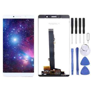 OEM LCD Screen for ZTE Blade C2017 Axon 7 Max with Digitizer Full Assembly (White)