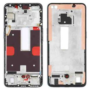 For OPPO Reno4 5G PDPM00, PDPT00, CPH2091 Front Housing LCD Frame Bezel Plate (Black)