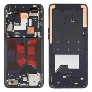 For OPPO Reno 10x zoom Front Housing LCD Frame Bezel Plate (Black)