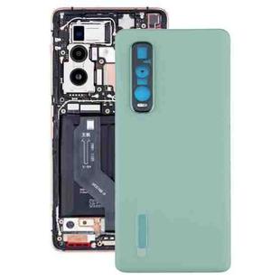 For OPPO Find X2 Pro CPH2025 PDEM30 Original Leather Material Battery Back Cover(Green)