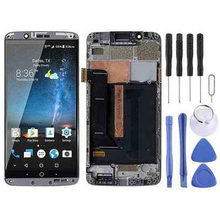 Original AMOLED LCD Screen for ZTE Axon 7 A2017 A2017U A2017G Digitizer Full Assembly With Frame (Grey)