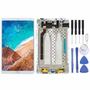 TFT LCD Screen for Xiaomi Mi Pad 4 Plus Digitizer Full Assembly with Frame(White)