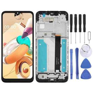 TFT LCD Screen for LG K41s LMK410EMW, LM-K410EMW, LM-K410 with Digitizer Full Assembly0(Black)
