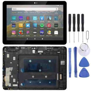 OEM LCD Screen for Amazon Fire HD 8 2020 10th Gen K72LL4 Digitizer Full Assembly with Frame