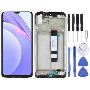 Original LCD Screen for Xiaomi Redmi Note 9 4G / Poco M3 / Redmi 9T / Redmi 9 Power Digitizer Full Assembly with Frame