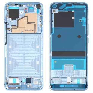 Original Front Housing LCD Frame Bezel Plate for Xiaomi Mi 11 (Blue)
