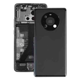 Original Battery Back Cover with Camera Lens Cover for Huawei Mate 40 Pro(Black)