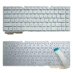 US Version Keyboard for Asus VivoBook X441 X441S X441SA X441SC X441N X441NA A441NA A441SA A441SC F441NA F441SA (White)