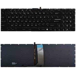 US Version Keyboard with Backlight for MSI GT62 GT72 GE62 GE72 GS60 GS70 GL62 GL72 GP62 GT72S GP72 GL63 GL73 (White)