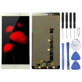 AMOLED LCD Screen for ZTE Nubia Z11 Max NX535J NX523J with Digitizer Full Assembly (White)