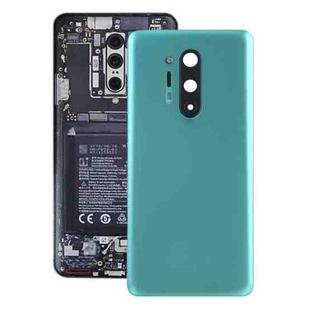 For OnePlus 8 Pro Battery Back Cover with Camera Lens Cover (Green)