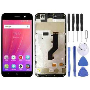 OEM LCD Screen for ZTE Blade A520  Digitizer Full Assembly with Frame（Black)