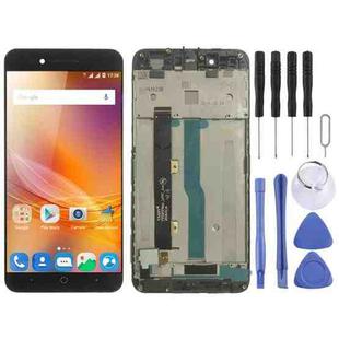 OEM LCD Screen for ZTE Blade A610 / A610C / A612  Digitizer Full Assembly with Frame（Black)