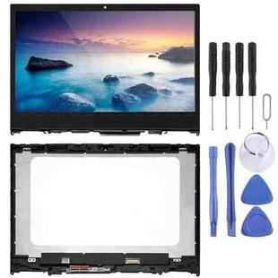 1366 x 768 HD OEM LCD Screen for Lenovo IdeaPad Flex 5-14 5-1470 5-1480 Digitizer Full Assembly with Frame (Black)