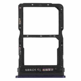 SIM Card Tray + NM Card Tray for Huawei Enjoy 20 Pro (Blue)