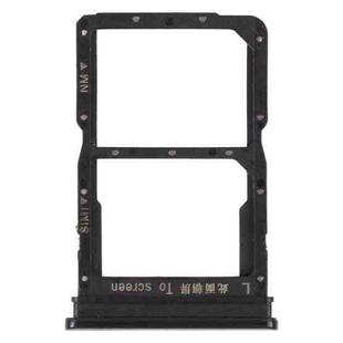 SIM Card Tray + NM Card Tray for Huawei P Smart S (Black)