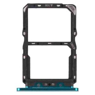 SIM Card Tray + NM Card Tray for Huawei Nova 5 Pro (Green)