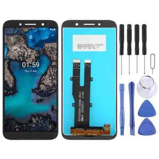 LCD Screen and Digitizer Full Assembly for Nokia C1 Plus TA-1312(Black)