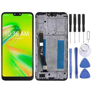 OEM LCD Screen for Asus Zenfone Max Plus (M2) ZB634KL A001D Digitizer Full Assembly with Frame（Black)