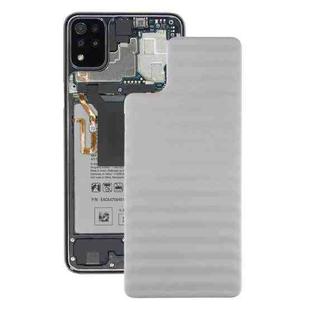 Back Battery Cover for LG K42 LMK420 LM-K420 LMK420H LM-K420H LMK420E LM-K420E LMK420Y LM-K420Y(Silver)