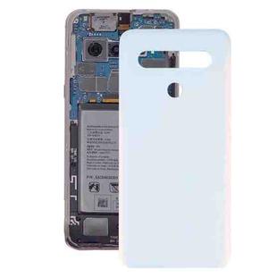 Back Battery Cover for LG K61 LMQ630EAW LM-Q630EAW LM-Q630(White)