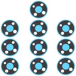 10 PCS Back Camera Lens for Nokia 3.4 TA-1288 TA-1285 TA-1283(Blue)